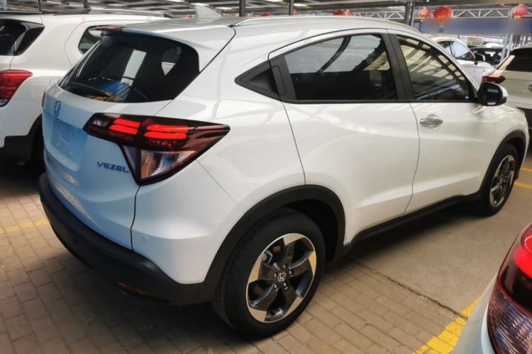Used Honda Vezel 2017 1.8L CVT Two-Wheel Drive Luxury Model Rear Right 45 Deg