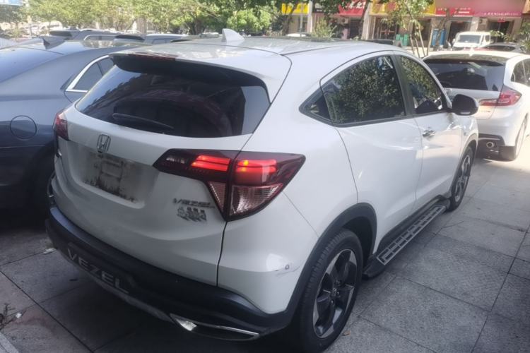 Used Honda Vezel 2017 1.8L CVT Front-Wheel Drive Pioneer Edition Rear Right 45 Deg