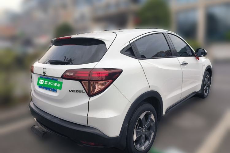 Used Honda Vezel 2017 1.8L CVT Front-Wheel Drive Pioneer Edition Rear Right 45 Deg