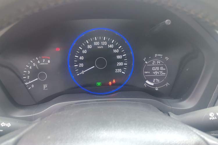 Used Honda Vezel 2018 1.5L CVT 2WD Technology Elite Model Odometer Close Up