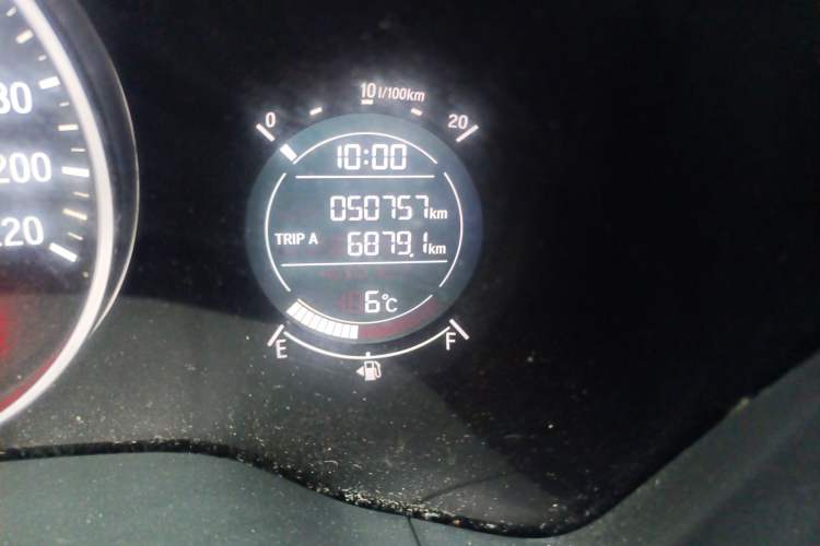 Used Honda Vezel 2018 1.5L CVT 2WD Technology Elite Model Odometer Close Up