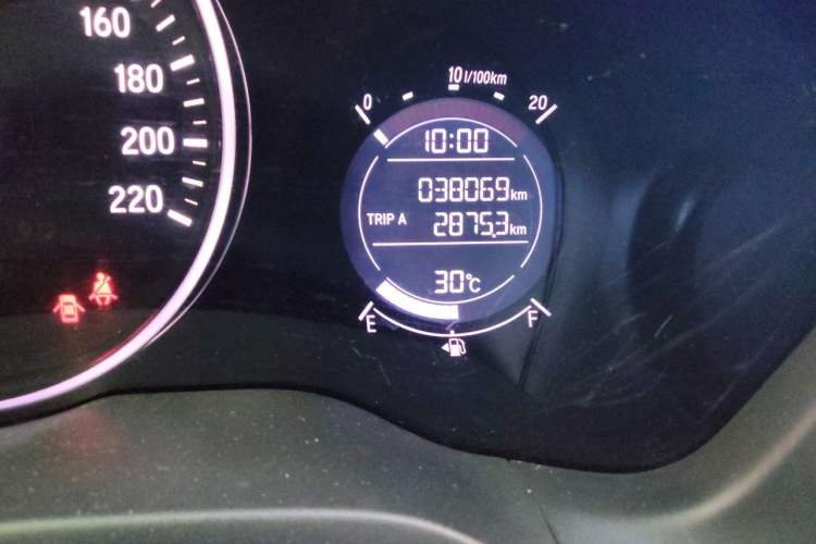 Used Honda Vezel 2019 220 TURBO CVT Elite Edition China VI Odometer Close Up