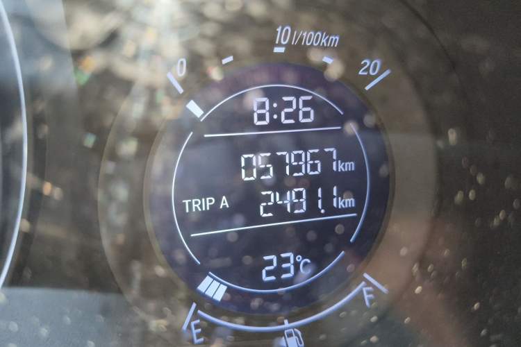 Used Honda Vezel 2019 220 TURBO CVT Elite Edition China VI Odometer Close Up