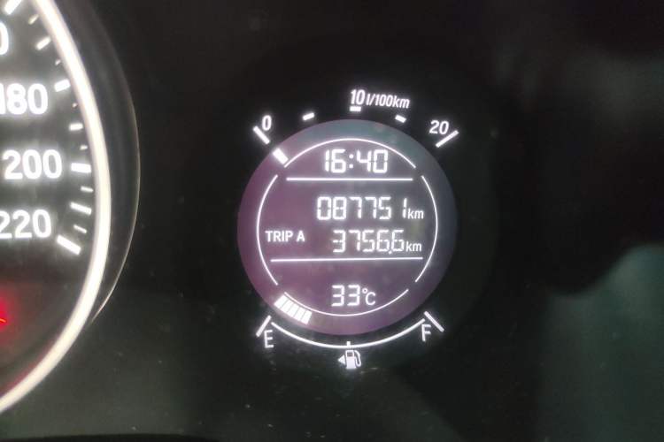 Used Honda Vezel 2019 1.5L CVT Pioneer Edition China VI Odometer Close Up