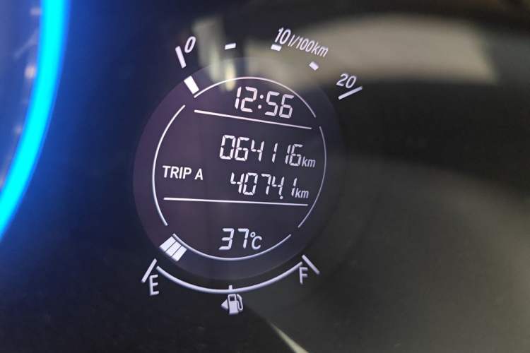 Used Honda Vezel 2019 220 TURBO CVT Luxury Edition China VI Odometer Close Up