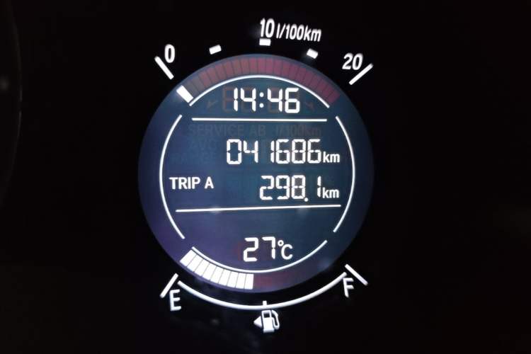 Used Honda Vezel 2019 1.5L CVT Pioneer Edition China VI Odometer Close Up
