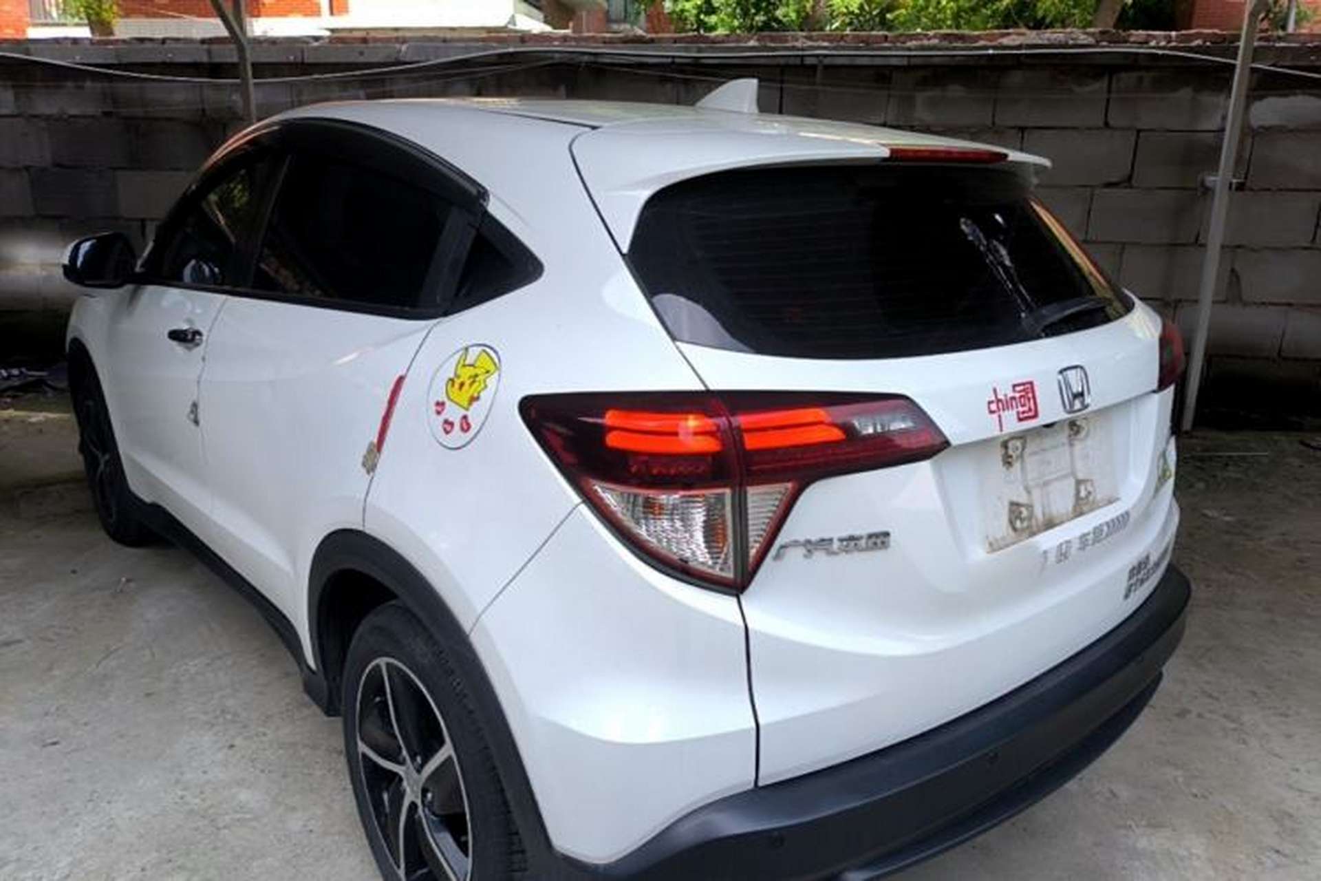 Used Honda Vezel 2019 1.5L CVT Luxury Model China V Rear Left 45 Deg