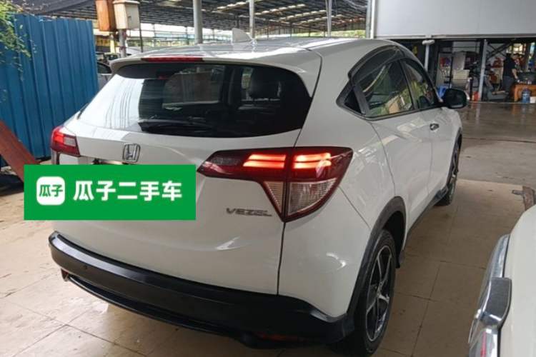 Used Honda Vezel 2019 1.5L CVT Luxury Model China VI Rear Right 45 Deg