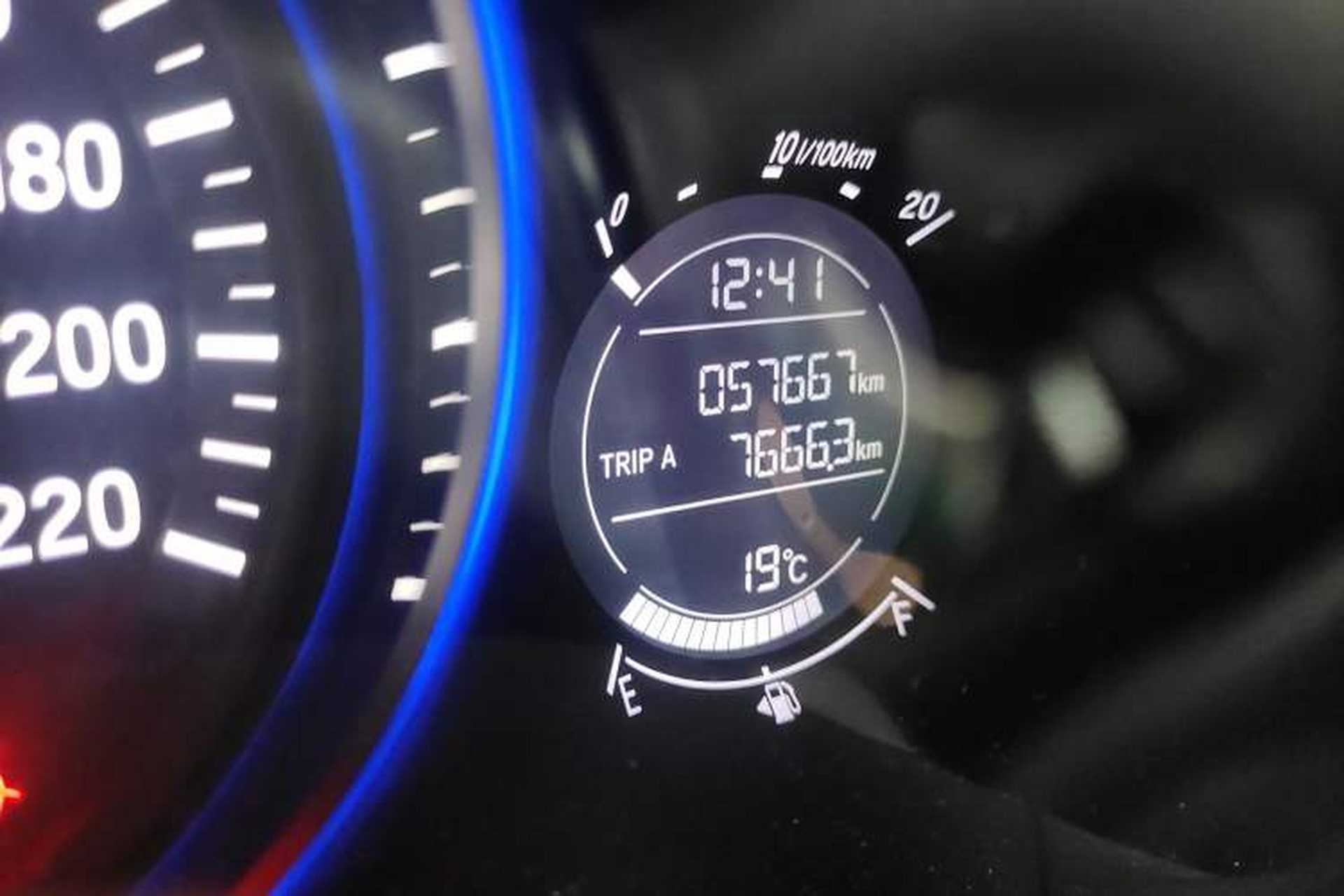 Used Honda Vezel 2020 1.5L CVT Pioneer Edition Odometer Close Up