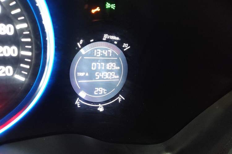 Used Honda Vezel 2020 220 TURBO CVT Elite Edition Odometer Close Up