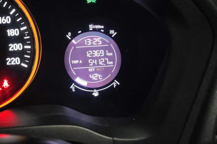 Used Honda Vezel 2020 220 TURBO CVT Luxury Edition Odometer Close Up