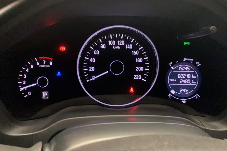 Used Honda Vezel 2020 220 TURBO CVT Elite Edition Odometer Close Up