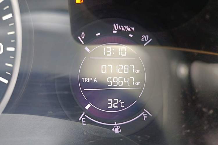 Used Honda Vezel 2020 1.5L CVT Pioneer Edition Odometer Close Up