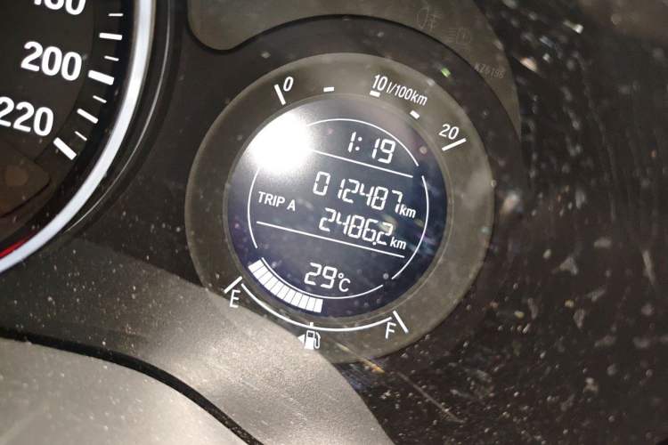 Used Honda Vezel 2020 1.5L CVT Pioneer Edition Odometer Close Up