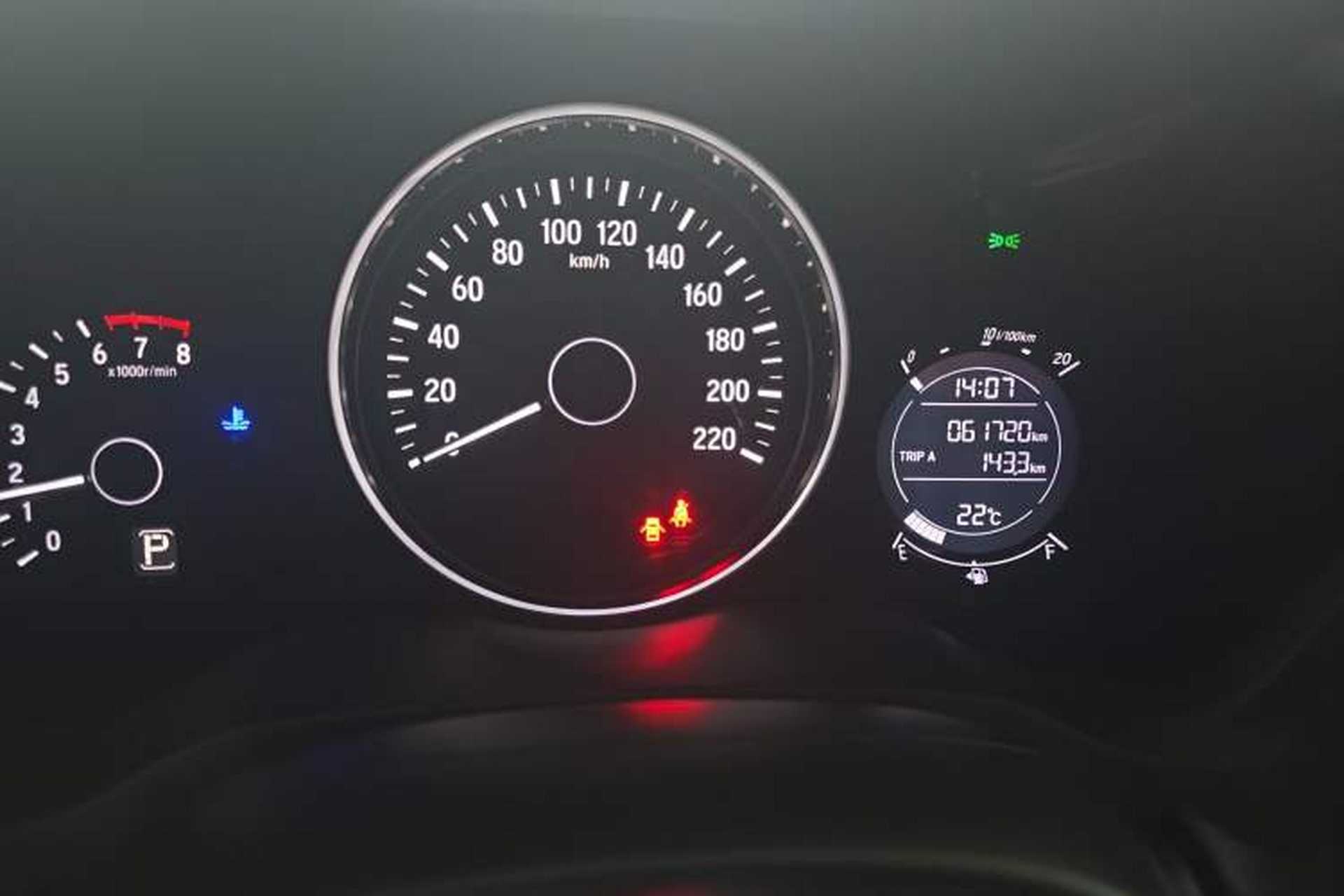 Used Honda Vezel 2020 220 TURBO CVT Elite Edition Odometer Close Up