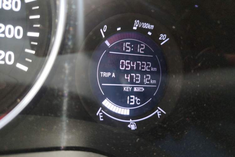 Used Honda Vezel 2020 1.5L CVT Luxury Edition Odometer Close Up