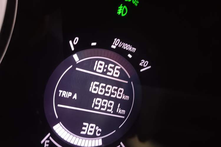 Used Honda Vezel 2020 1.5L CVT Pioneer Edition Odometer Close Up