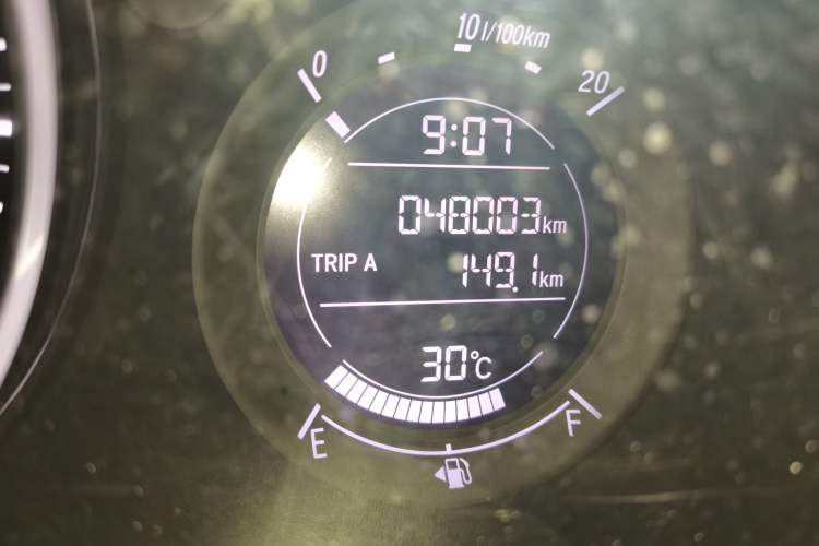Used Honda Vezel 2020 1.5L CVT Pioneer Edition Odometer Close Up