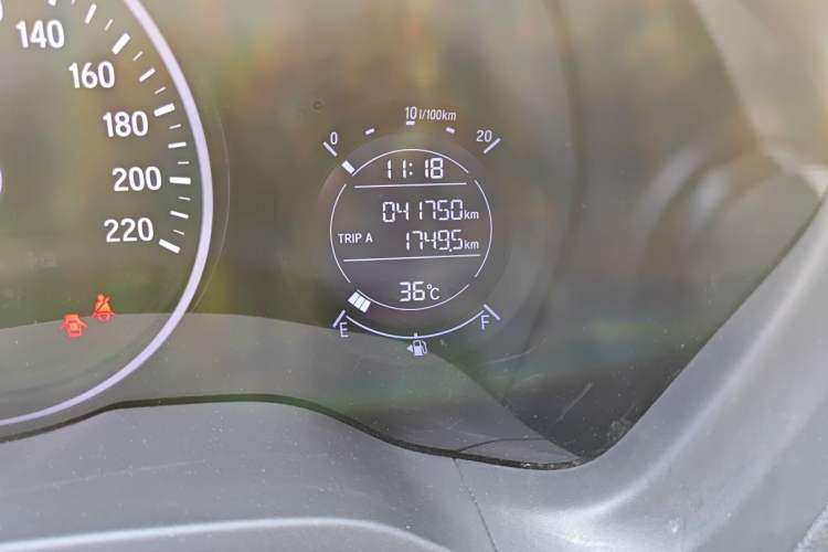 Used Honda Vezel 2020 1.5L CVT Luxury Edition Odometer Close Up