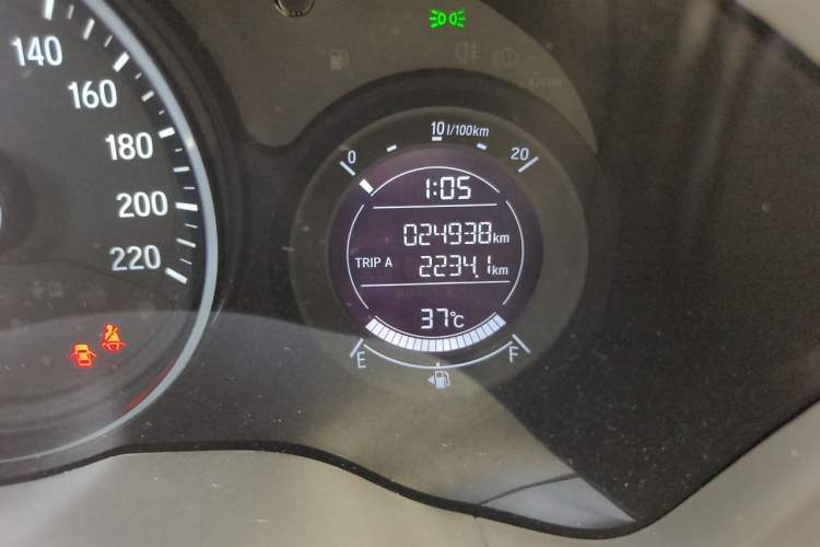 Used Honda Vezel 2020 1.5L CVT Pioneer Edition Odometer Close Up