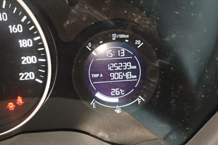 Used Honda Vezel 2020 1.5L CVT Pioneer Edition Odometer Close Up