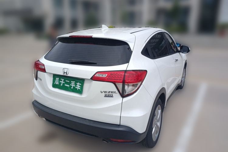 Used Honda Vezel 2020 220 TURBO CVT Elite Edition Rear Right 45 Deg