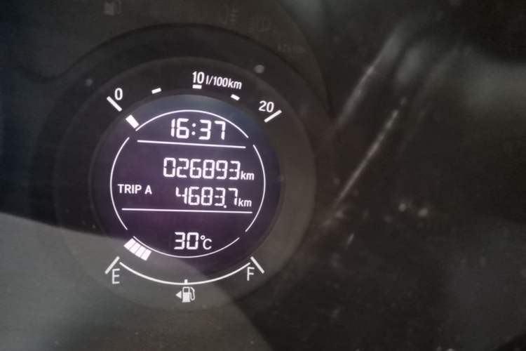 Used Honda Vezel 2022 1.5L CVT Phantom Night Pioneer Edition Odometer Close Up