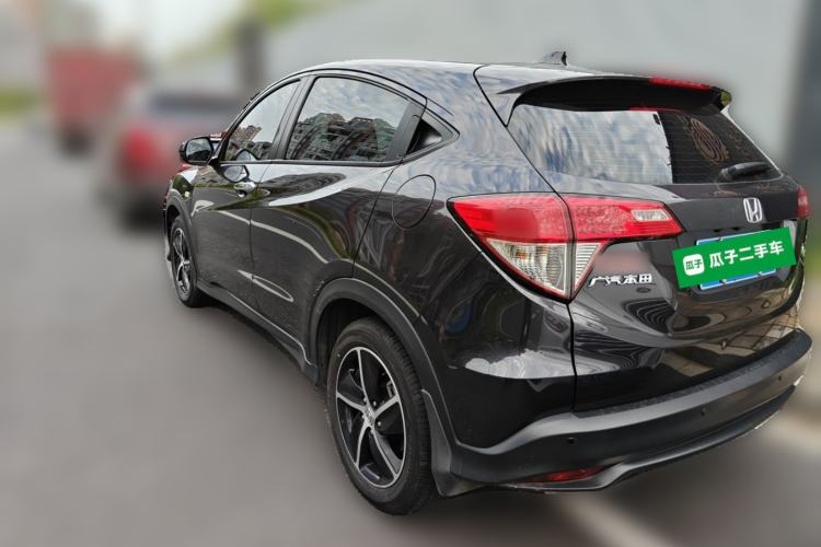 Used Honda Vezel 2022 1.5L CVT Phantom Night Pioneer Edition Rear Left 45 Deg