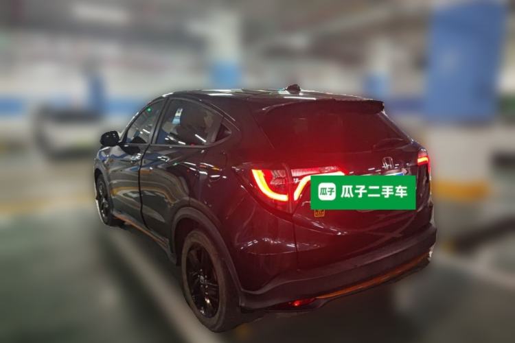 Used Honda Vezel 2022 1.5L CVT Phantom Night Pioneer Edition Rear Left 45 Deg