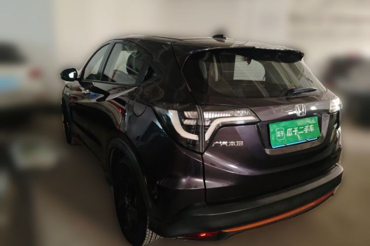 Used Honda Vezel 2022 1.5L CVT Phantom Night Pioneer Edition Rear Left 45 Deg