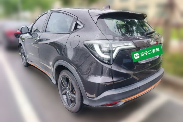 Used Honda Vezel 2022 1.5L CVT Phantom Night Pioneer Edition Rear Left 45 Deg