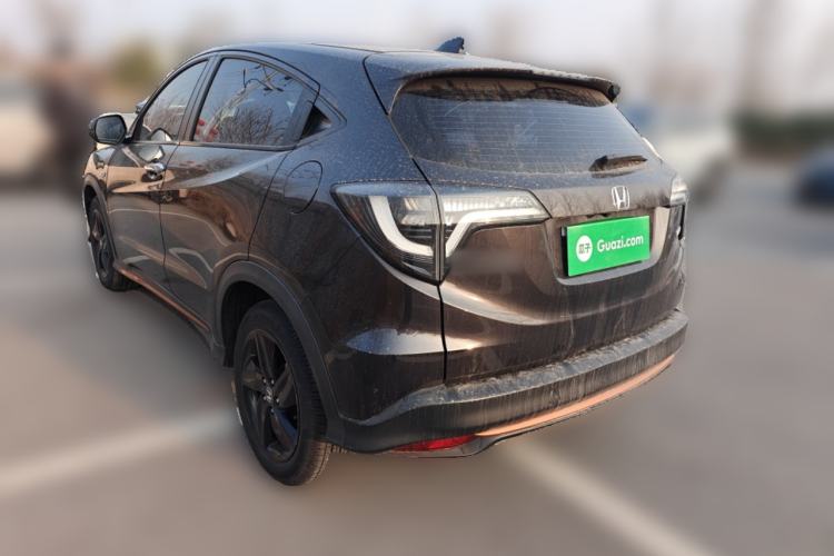 Used Honda Vezel 2022 1.5L CVT Phantom Night Pioneer Edition Rear Left 45 Deg