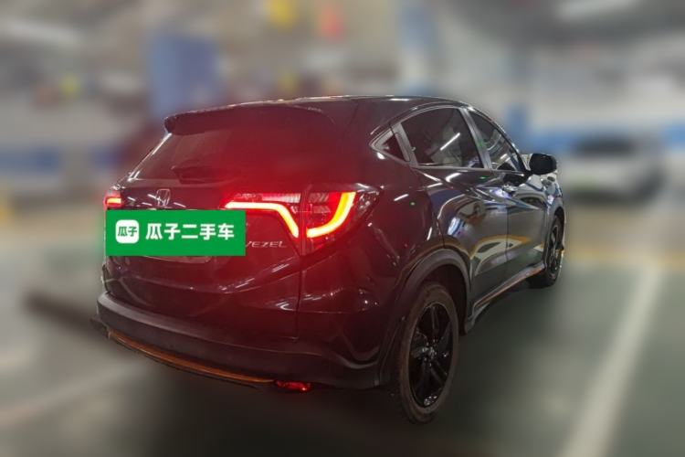 Used Honda Vezel 2022 1.5L CVT Phantom Night Pioneer Edition Rear Right 45 Deg