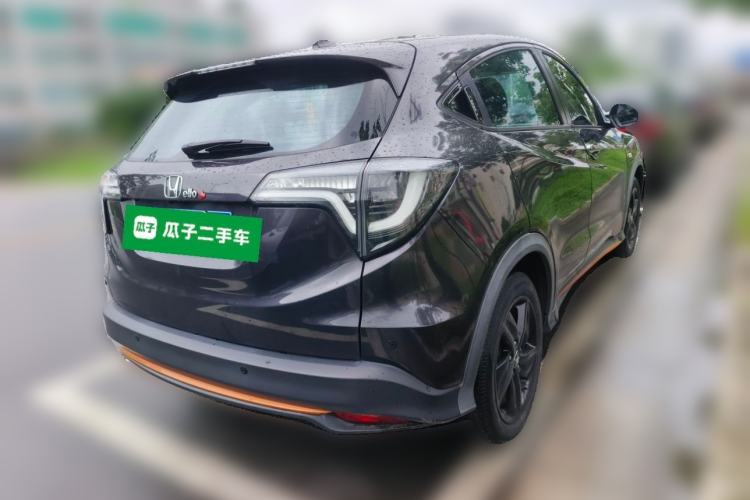 Used Honda Vezel 2022 1.5L CVT Phantom Night Pioneer Edition Rear Right 45 Deg