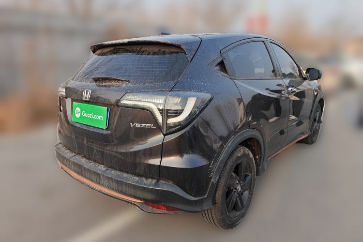 Used Honda Vezel 2022 1.5L CVT Phantom Night Pioneer Edition Rear Right 45 Deg