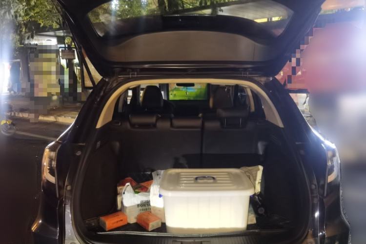 Used Honda Vezel 2022 1.5L CVT Phantom Night Pioneer Edition Trunk