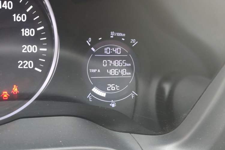 Used Honda Vezel 2022 1.5L CVT Phantom Night Pioneer Edition Odometer Close Up