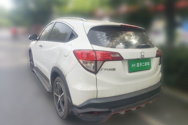 Used Honda Vezel 2022 1.5L CVT Phantom Night Pioneer Edition Rear Left 45 Deg