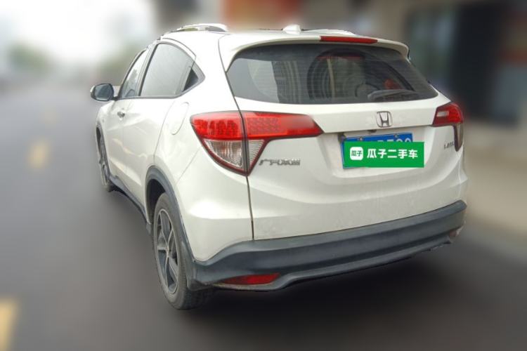 Used Honda Vezel 2022 1.5L CVT Phantom Night Pioneer Edition Rear Left 45 Deg