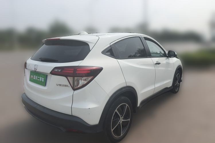 Used Honda Vezel 2022 1.5L CVT Phantom Night Pioneer Edition Rear Right 45 Deg