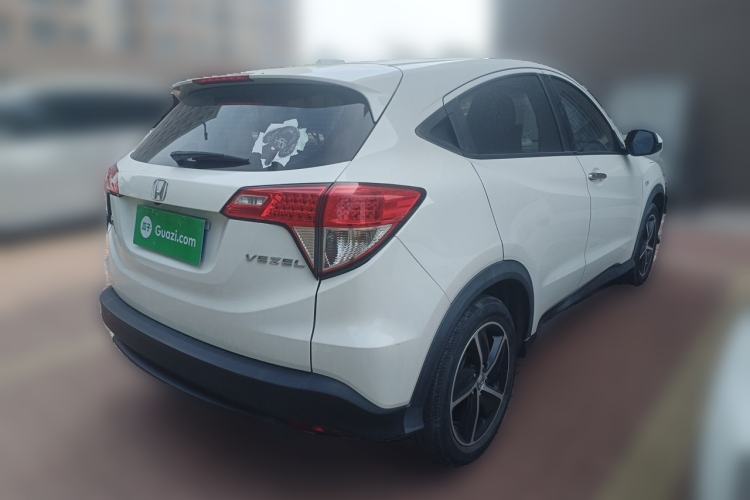 Used Honda Vezel 2022 1.5L CVT Phantom Night Pioneer Edition Rear Right 45 Deg
