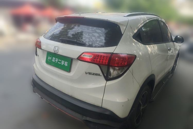 Used Honda Vezel 2022 1.5L CVT Phantom Night Pioneer Edition Rear Right 45 Deg
