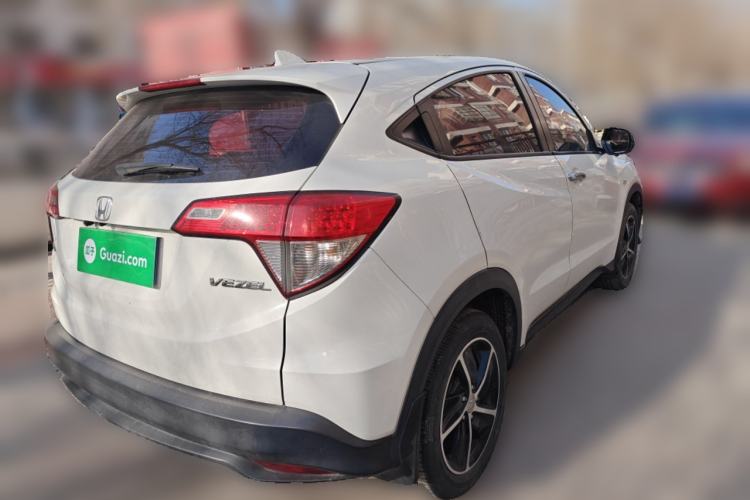 Used Honda Vezel 2022 1.5L CVT Phantom Night Pioneer Edition Rear Right 45 Deg