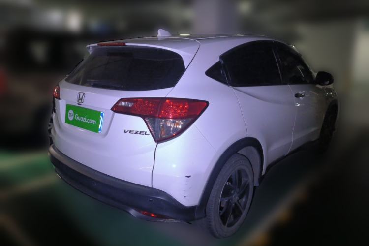 Used Honda Vezel 2022 1.5L CVT Phantom Night Pioneer Edition Rear Right 45 Deg