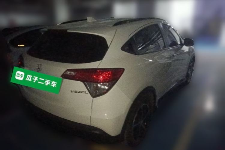 Used Honda Vezel 2022 1.5L CVT Phantom Night Pioneer Edition Rear Right 45 Deg