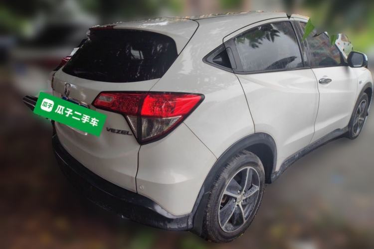 Used Honda Vezel 2022 1.5L CVT Phantom Night Pioneer Edition Rear Right 45 Deg