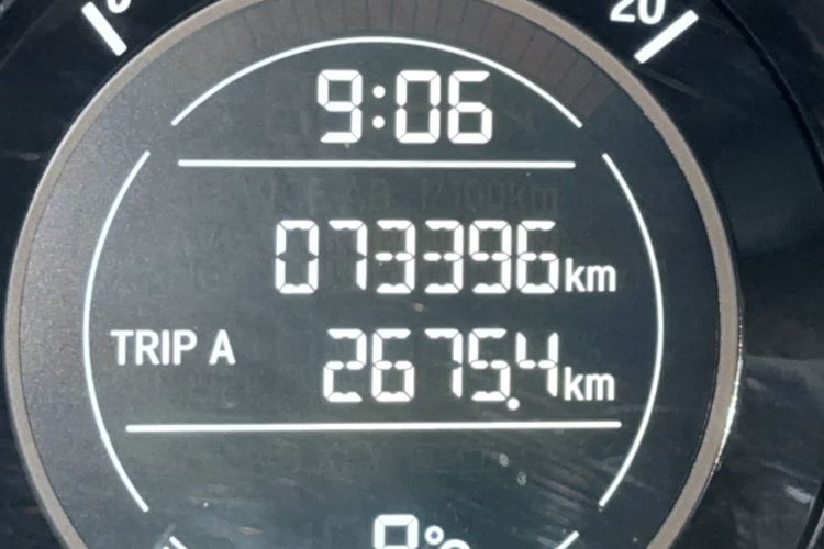 Used Honda XR-V 2015 1.8L EXi CVT Comfort Version Odometer Close Up