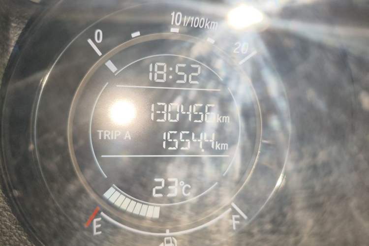 Used Honda XR-V 2015 1.5L LXi CVT Classic Edition Odometer Close Up