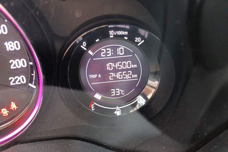 Used Honda XR-V 2015 1.8L EXi Manual Comfort Edition Odometer Close Up