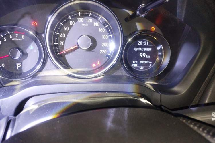 Used Honda XR-V 2015 1.8L VTi CVT Luxury Edition Odometer Close Up